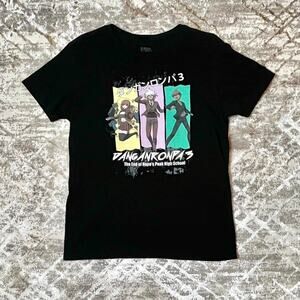 Danganronpa 3 Anime Graphic Tee – Size L – Hope’s Peak High School Shirt